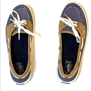 Keds Carter strip slip on boat shoe